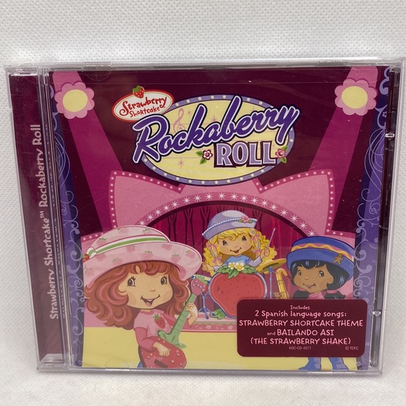 Strawberry Shortcake Rockaberry Roll Audio CD Sealed Children’s Music - Picture 9 of 11